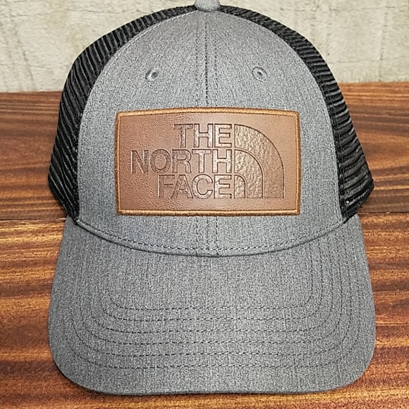 north face patches trucker hat